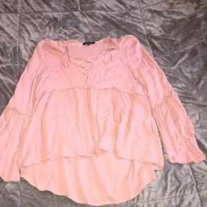 Pink blouse